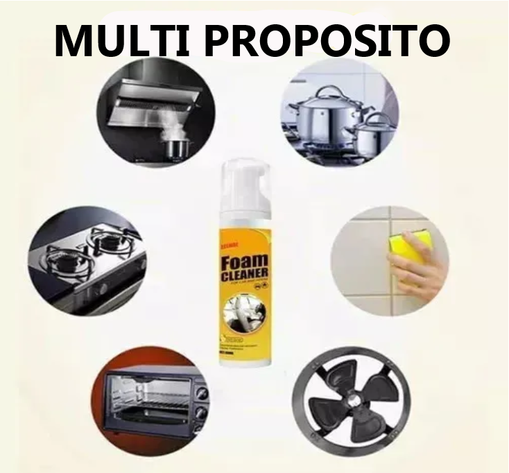 "Espuma Limpiadora Multifuncional Auto y Hogar - 650 ml