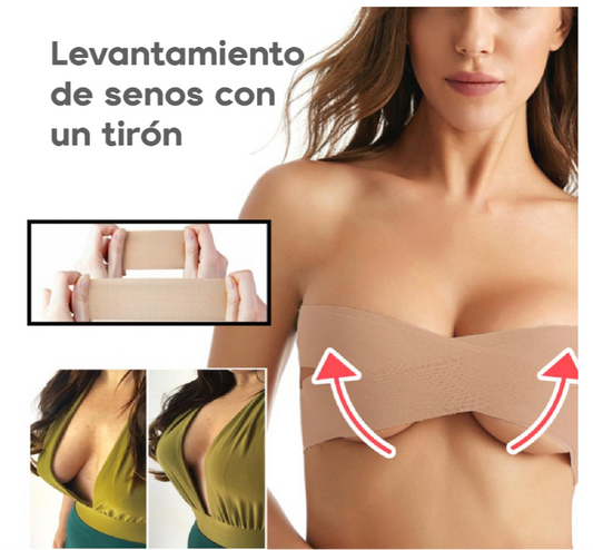 Cinta Levantamiento Pechos Adhesiva - Sin Sujetador