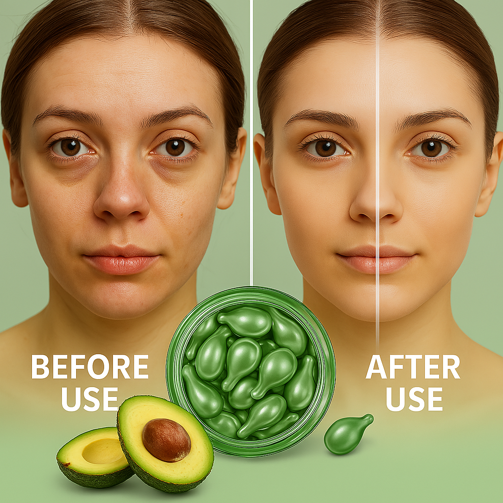 Cápsulas Faciales Colágeno y Aceite Palta - 32 Unidades